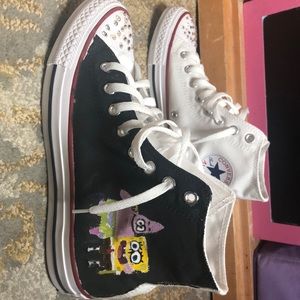 converse custom kaws